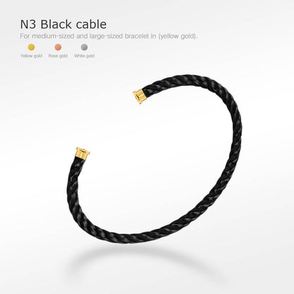 [moco jewelrys]FORCE SERIES BRACELET CABLES 50 CHOICES (DIY SELECTION)