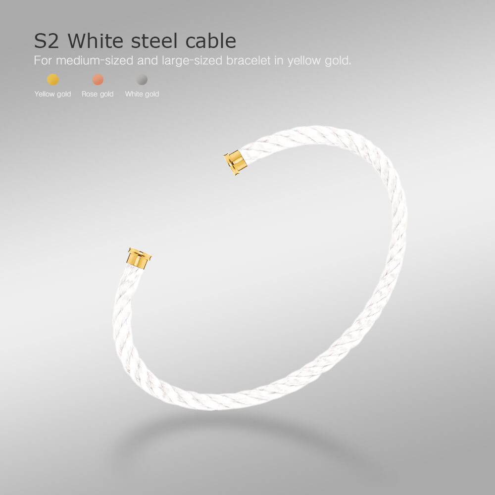 [moco jewelrys]FORCE SERIES BRACELET CABLES 50 CHOICES (DIY SELECTION)