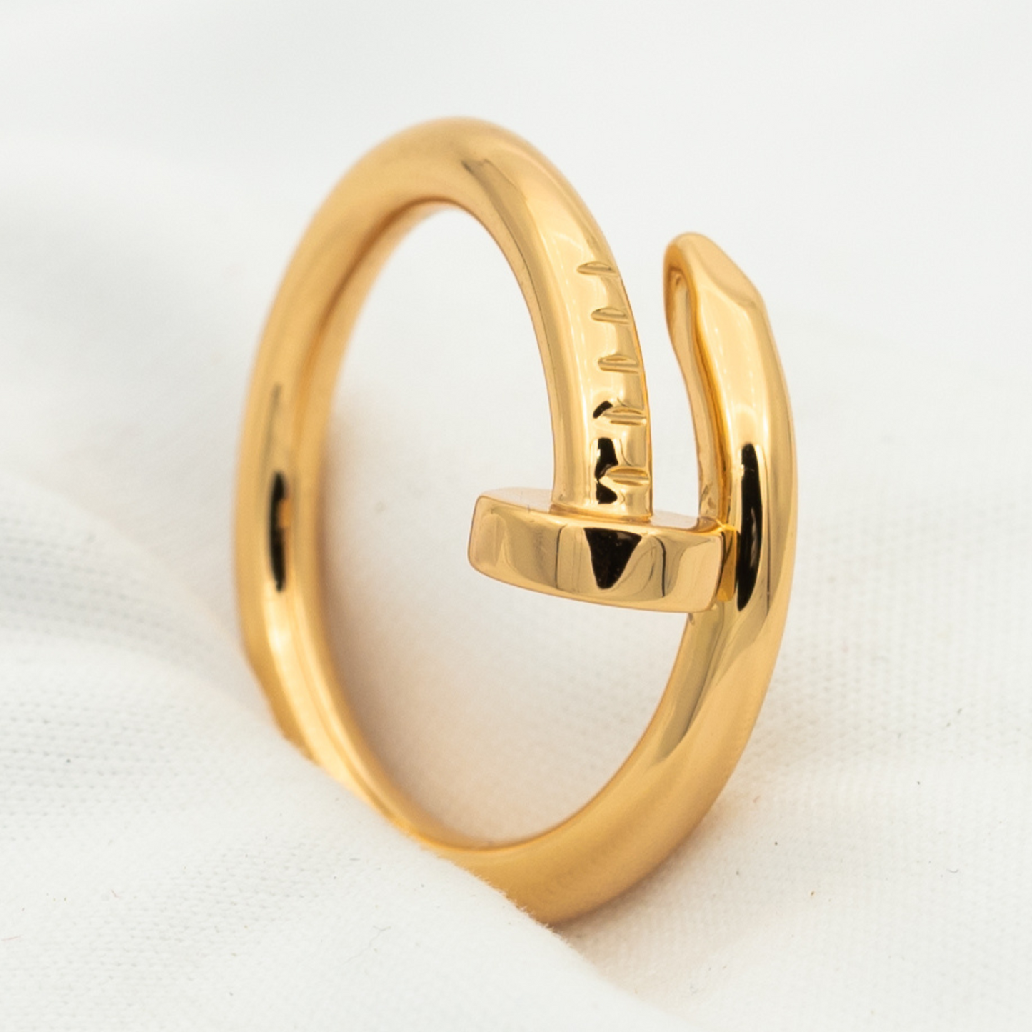 [moco jewelrys]JUSTE RING 2.65MM PINK GOLD