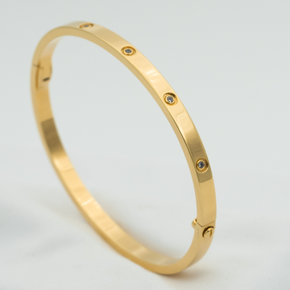 [moco jewelrys]LOVE BRACELET 3.65MM 10 DIAMONDS