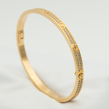 [moco jewelrys]LOVE BRACELET 3.65MM DIAMOND-PAVED