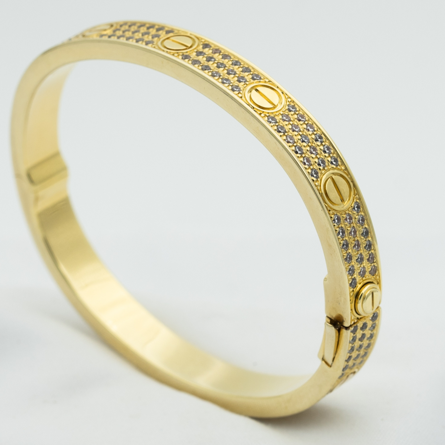 [moco jewelrys]LOVE BRACELET 6.1MM DIAMOND-PAVED