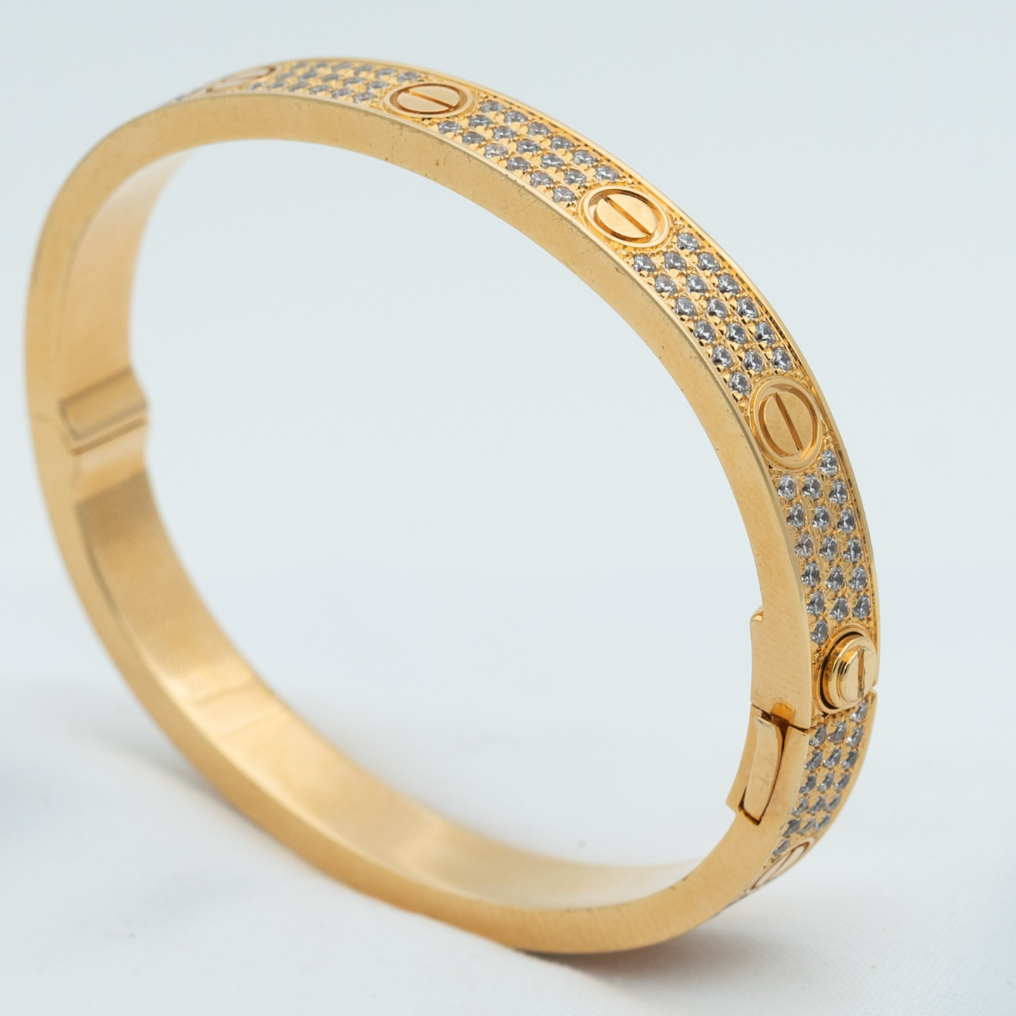 [moco jewelrys]LOVE BRACELET 6.1MM DIAMOND-PAVED