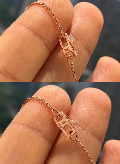 [moco jewelrys]BLOSSOM PENDANT PINK GOLD AND DIAMOND