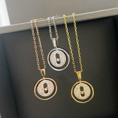 [moco jewelrys ]moco jewelrys MOVER PM PAVED NECKLACE