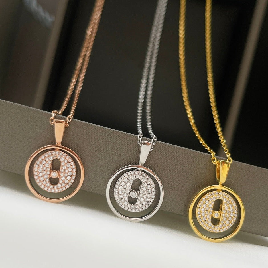 [moco jewelrys ]moco jewelrys MOVER PM PAVED NECKLACE