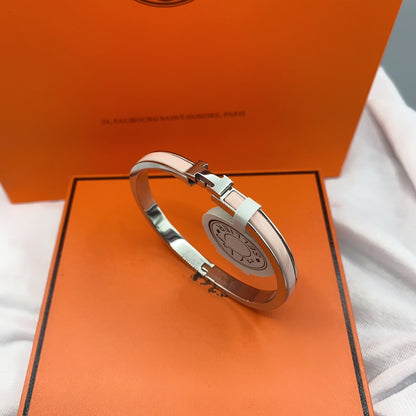 [moco jewelrys]CLASSIC HM CLIC  PINK 8MM ENAMEL BRACELET