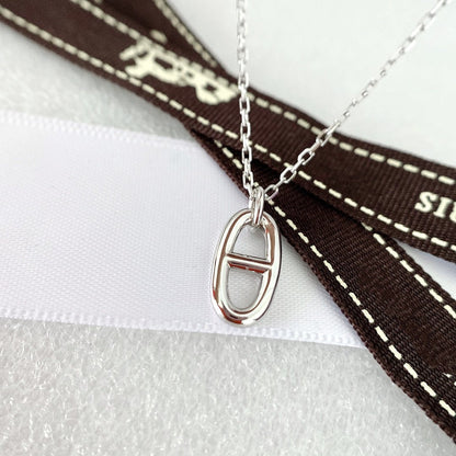 [moco jewelrys]HM PIG NOSE NECKLACE