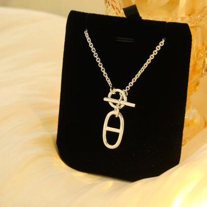 [moco jewelrys]HM CHAINE D'ANCRE PENDANT NECKLACE STERLING SILVER