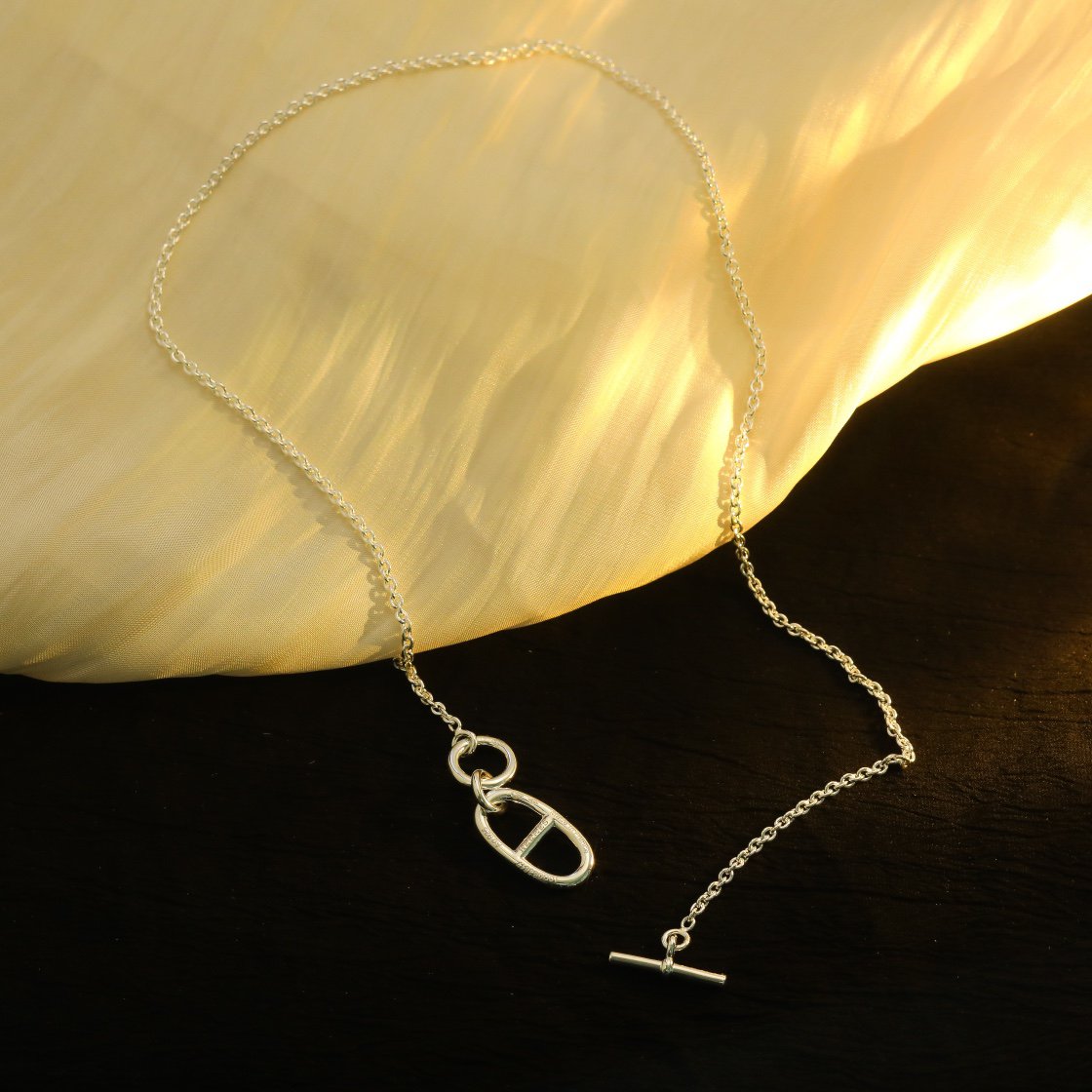 [moco jewelrys]HM CHAINE D'ANCRE PENDANT NECKLACE STERLING SILVER