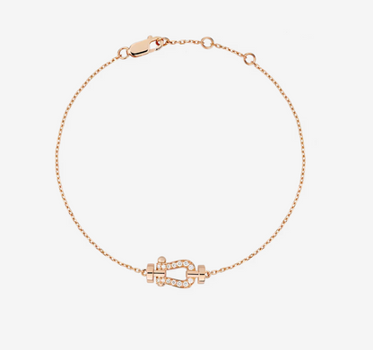[moco jewelrys]FORCE 10 FULL DIAMOND BUCKLE CHAIN LINK MINI MODEL
