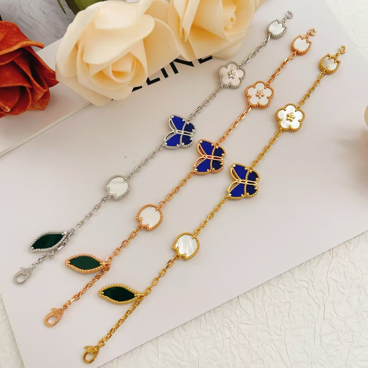 [Moco ]2026 NEW SPRING LUCKY 5 MOTIF BRACELET