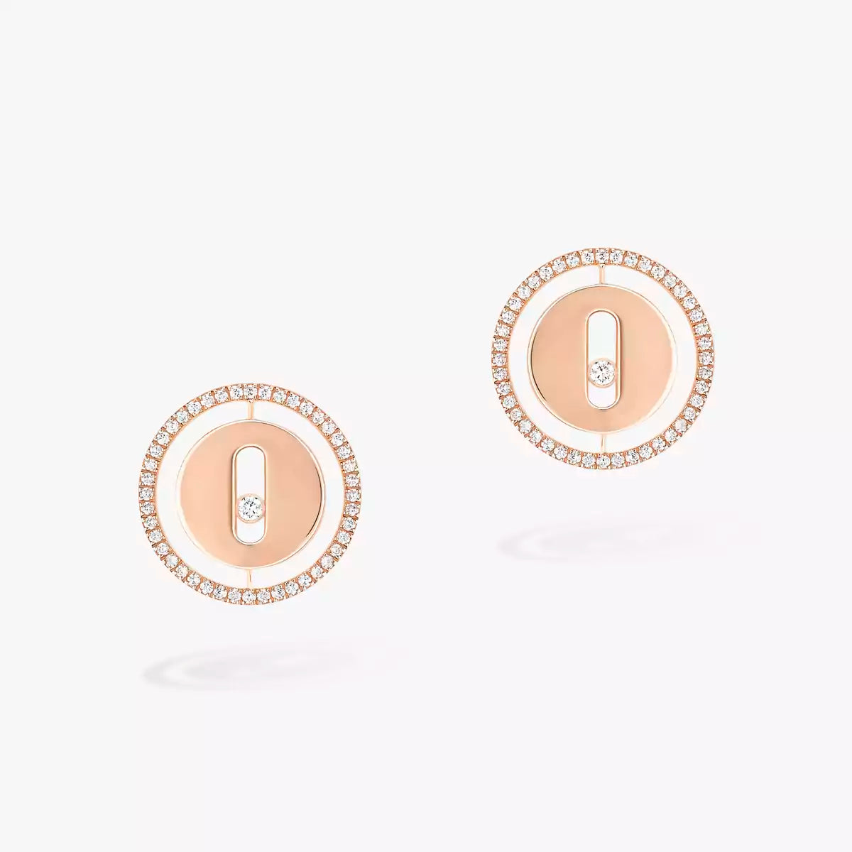 [moco jewelrys]Lucky Move Diamond Earrings