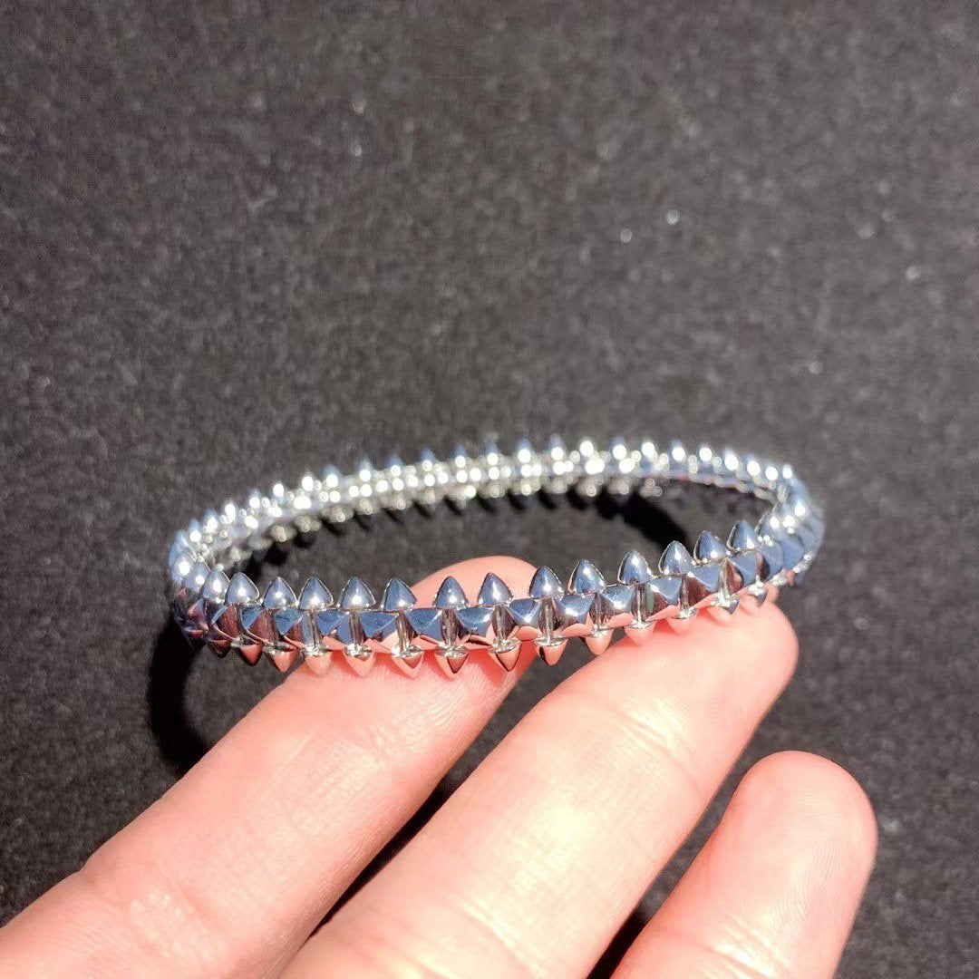 [moco jewelrys]CLASH SILVER BRACELET