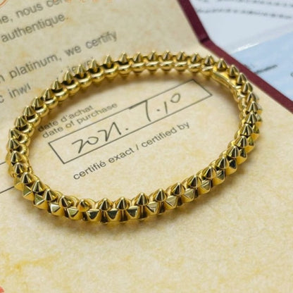 [moco jewelrys]CLASH GOLD BRACELET