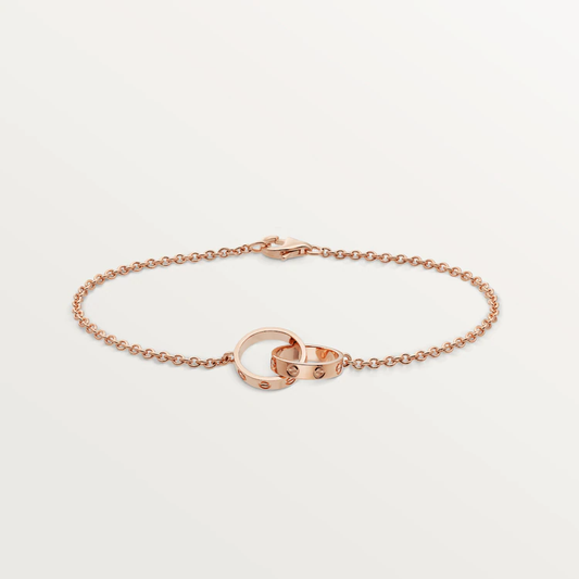 [moco jewelrys]LOVE BRACELET DOUBLE RING