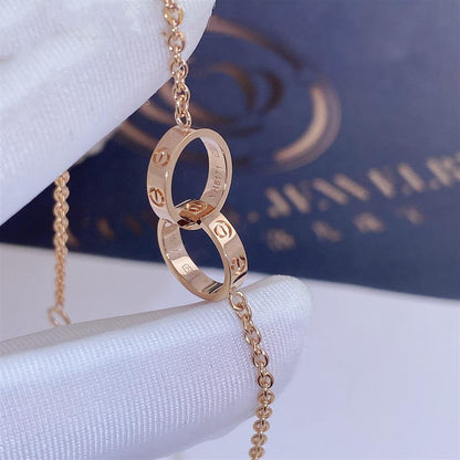 [moco jewelrys]LOVE BRACELET DOUBLE RING