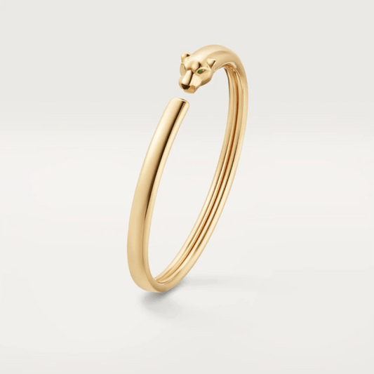 [moco jewelrys]PANTHERE GOLD OPEN BRACELET