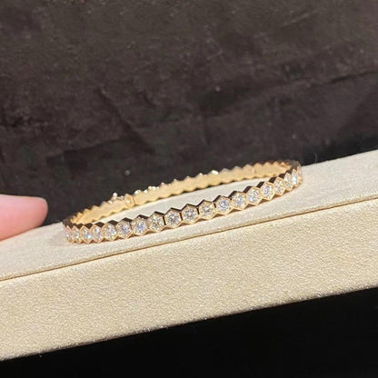[moco jewelrys]BEE LOVE GOLD BRACELET FULL DIAMOND