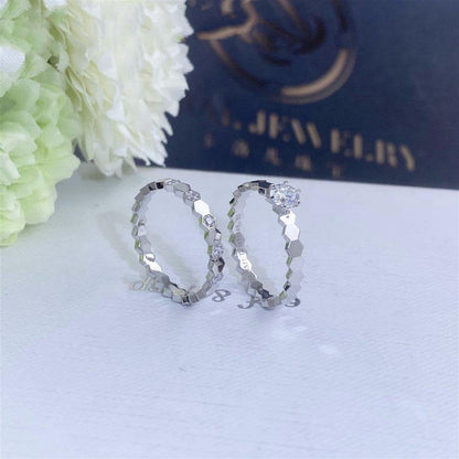[moco jewelrys]BEE LOVE RING SILVER 1 DIAMOND