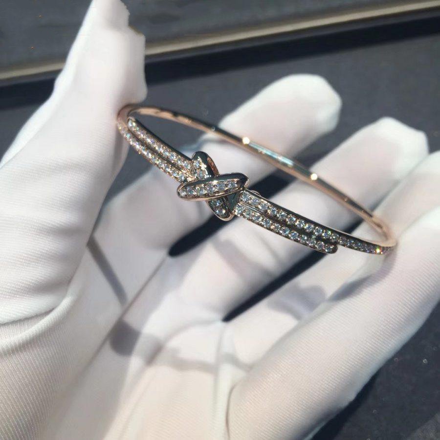 [moco jewelrys]JEUX DE BRACELET DIAMONDS PINK GOLD