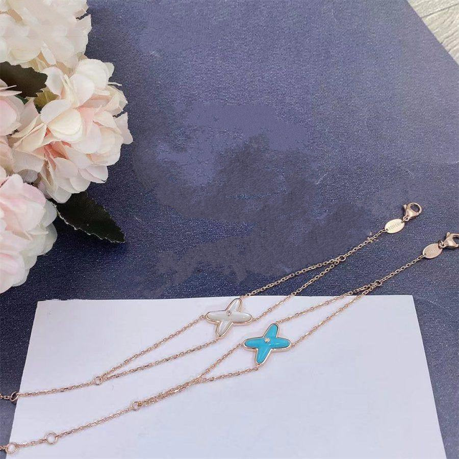 [moco jewelrys]JEUX BRACELET TURQUOISE PINK GOLD 1 DIAMOND