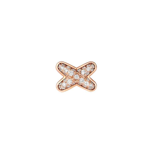 [moco jewelrys]JEUX DE PINK GOLD DIAMOND EARRINGS