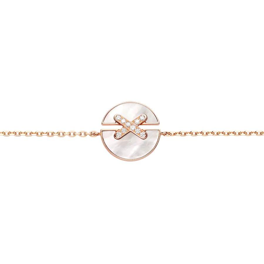 [moco jewelrys]JEUX DE BRACELET MOP PINK GOLD DIAMONDS