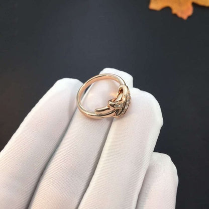 [moco jewelrys]JEUX DE PINK GOLD DIAMOND RING