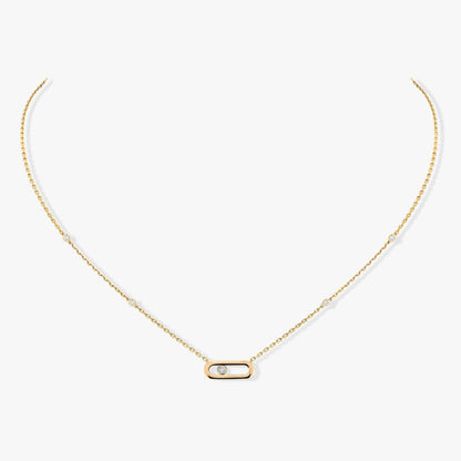 [moco jewelrys ]MOVE UNO DIAMOND NECKLACE