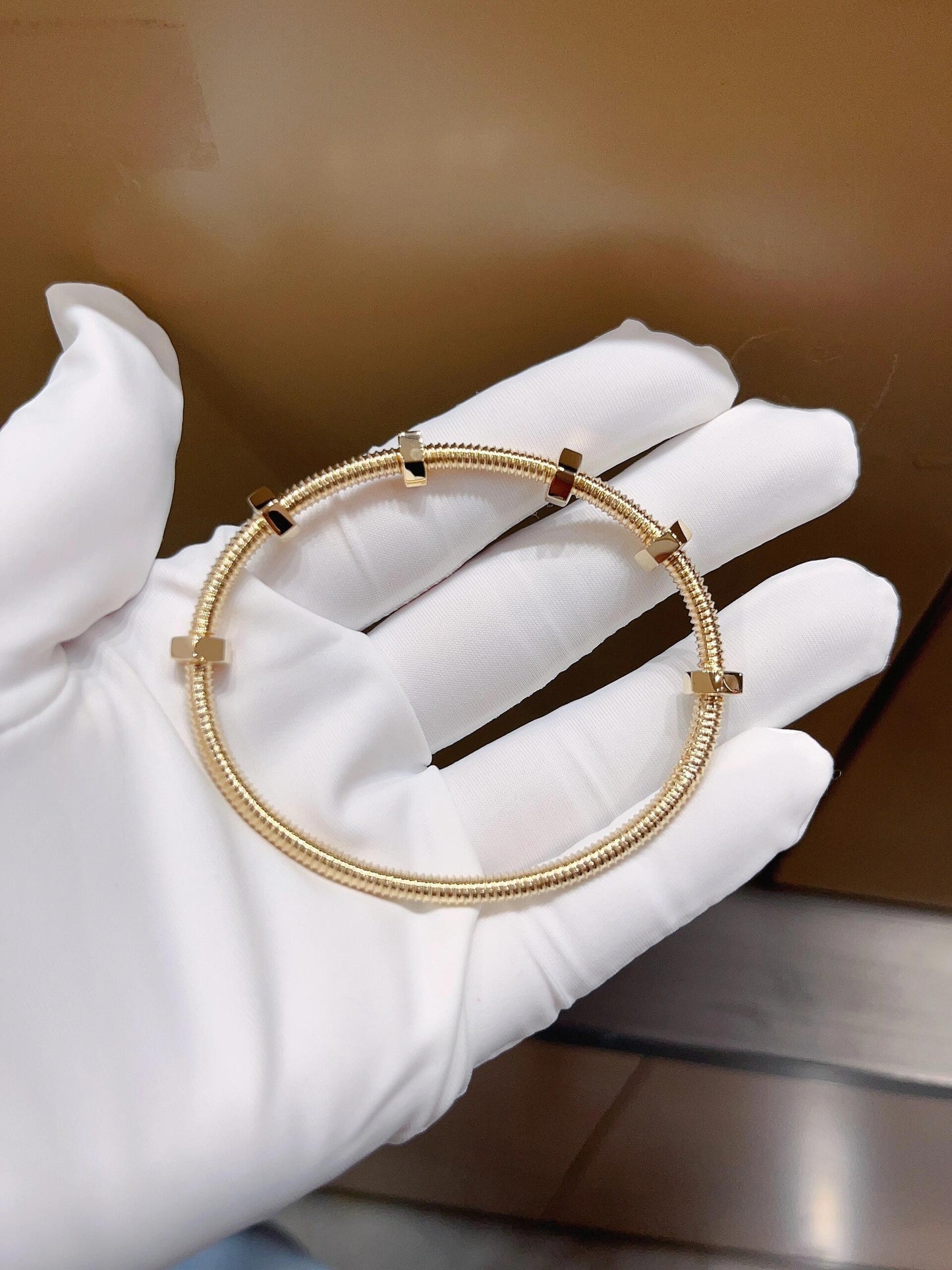 [Moco jewelrys]CT THREADED BRACELET
