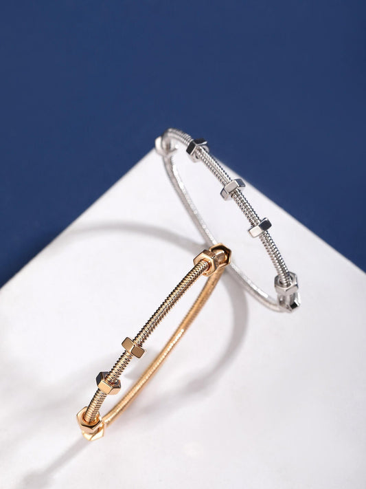 [Moco jewelrys]CT THREADED BRACELET