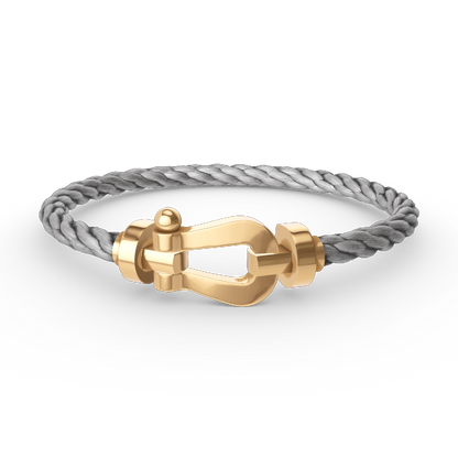 [moco jewelrys]FORCE LARGE HORSESHOE NO DIAMOND BRACELET GOLD