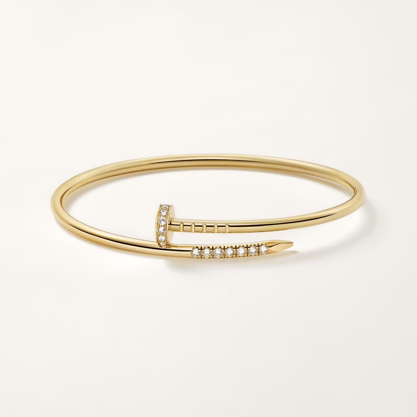 [moco jewelrys]JUSTE BRACELET 2.5MM DIAMONDS NEW