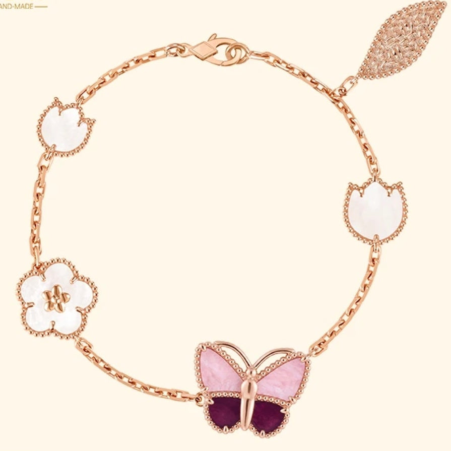 [moco jewelrys] 26 NEW CLOVER LUCKY LIGHT PURPLE SET