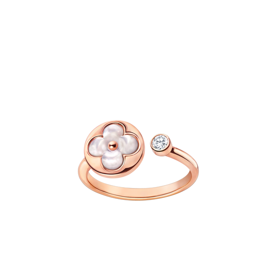 [moco jewelrys]SUN 1 DIAMOND PINK MOP RING