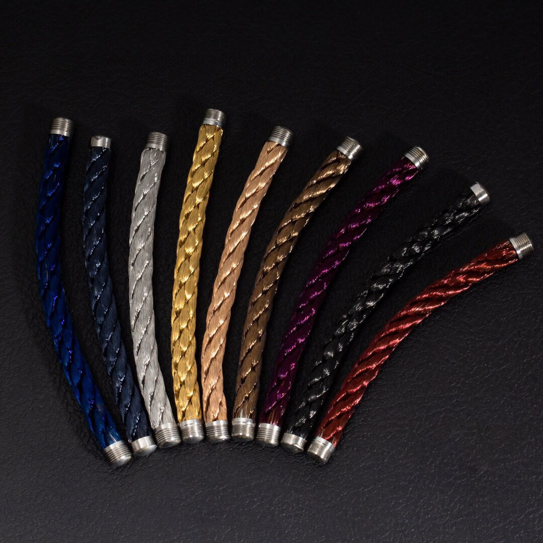 [moco jewelrys]FORCE SERIES BRACELET CABLES 50 CHOICES (DIY SELECTION)