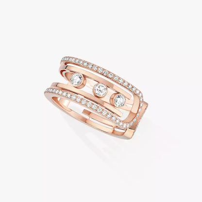 [moco jewelrys ]Move 10th Diamond Ring in Gold