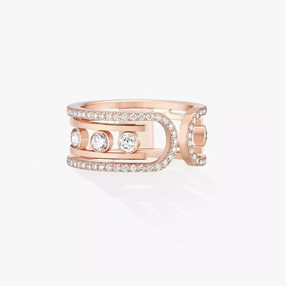 [moco jewelrys ]Move 10th Diamond Ring in Gold