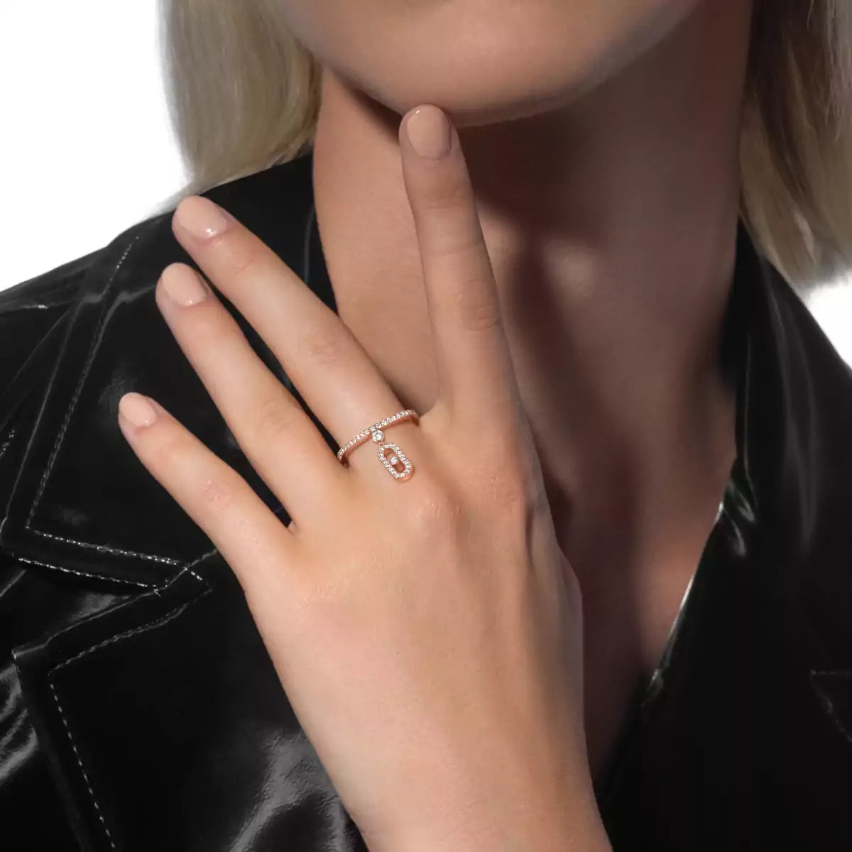 [moco jewelrys ]Move Uno Diamond Ring