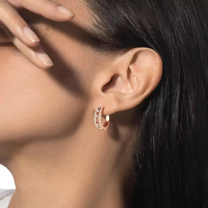 [moco jewelrys ]Diamond Pave_ Hoop Earrings Move