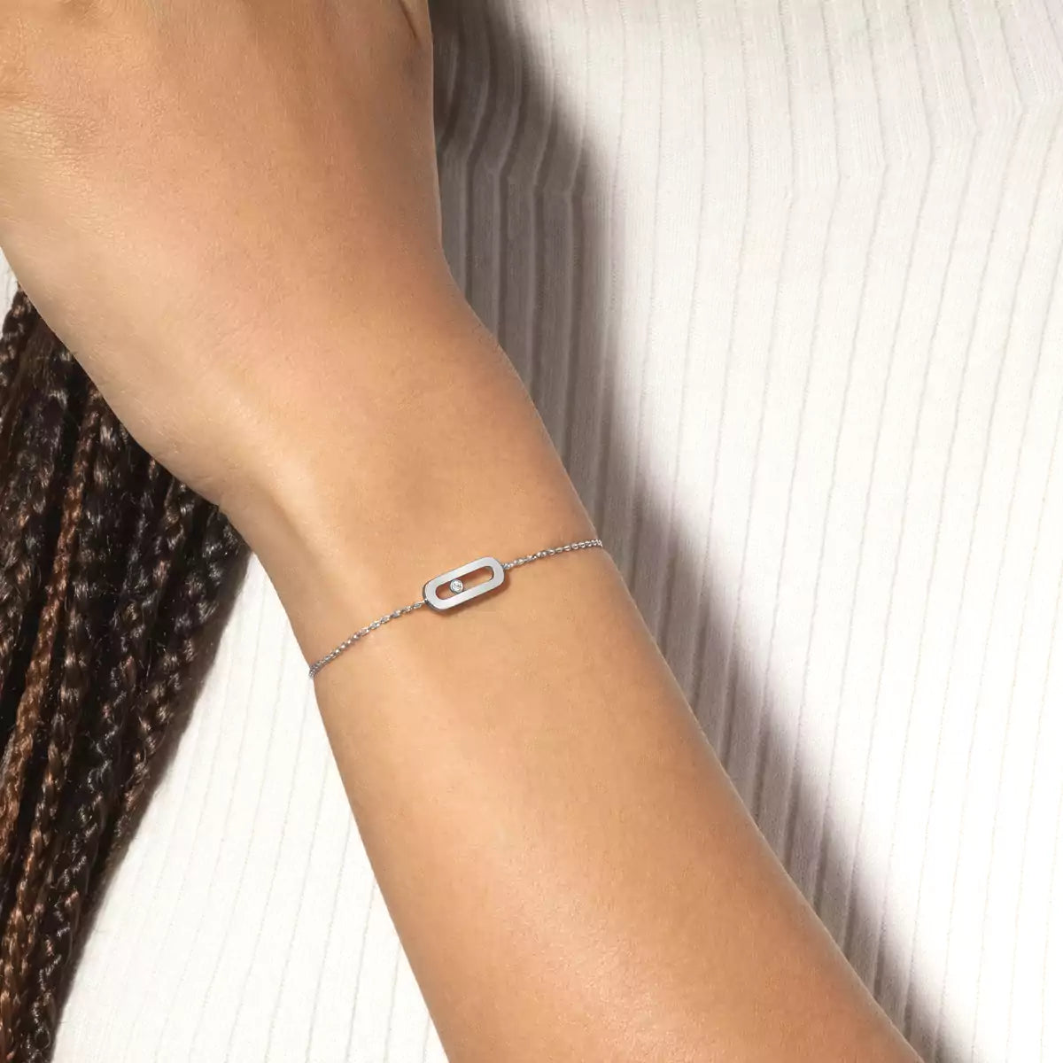 [moco jewelrys ]Move Uno Diamond Bracelet