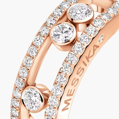 [moco jewelrys ] Move Gold Diamond Pave_ Ring