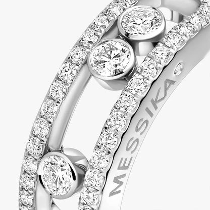 [moco jewelrys ] Move Gold Diamond Pave_ Ring