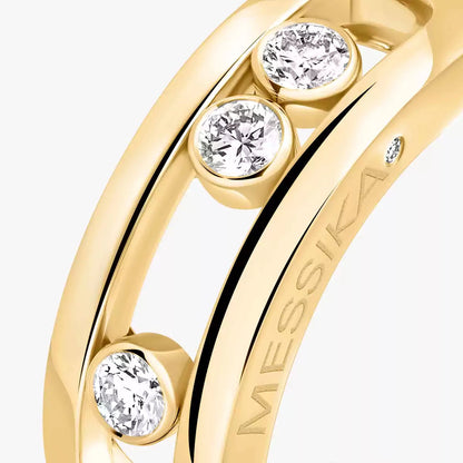 [moco jewelrys ] MoveGold Diamond Ring