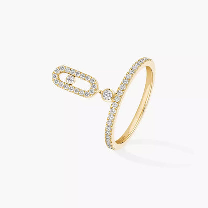 [moco jewelrys ]Move Uno Diamond Ring