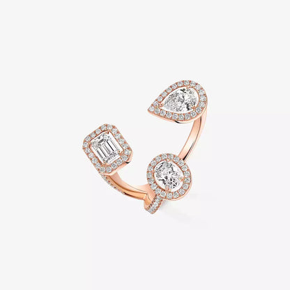 [[moco jewelrys ] Diamond Ring 0,25ct My Twin Trilogy