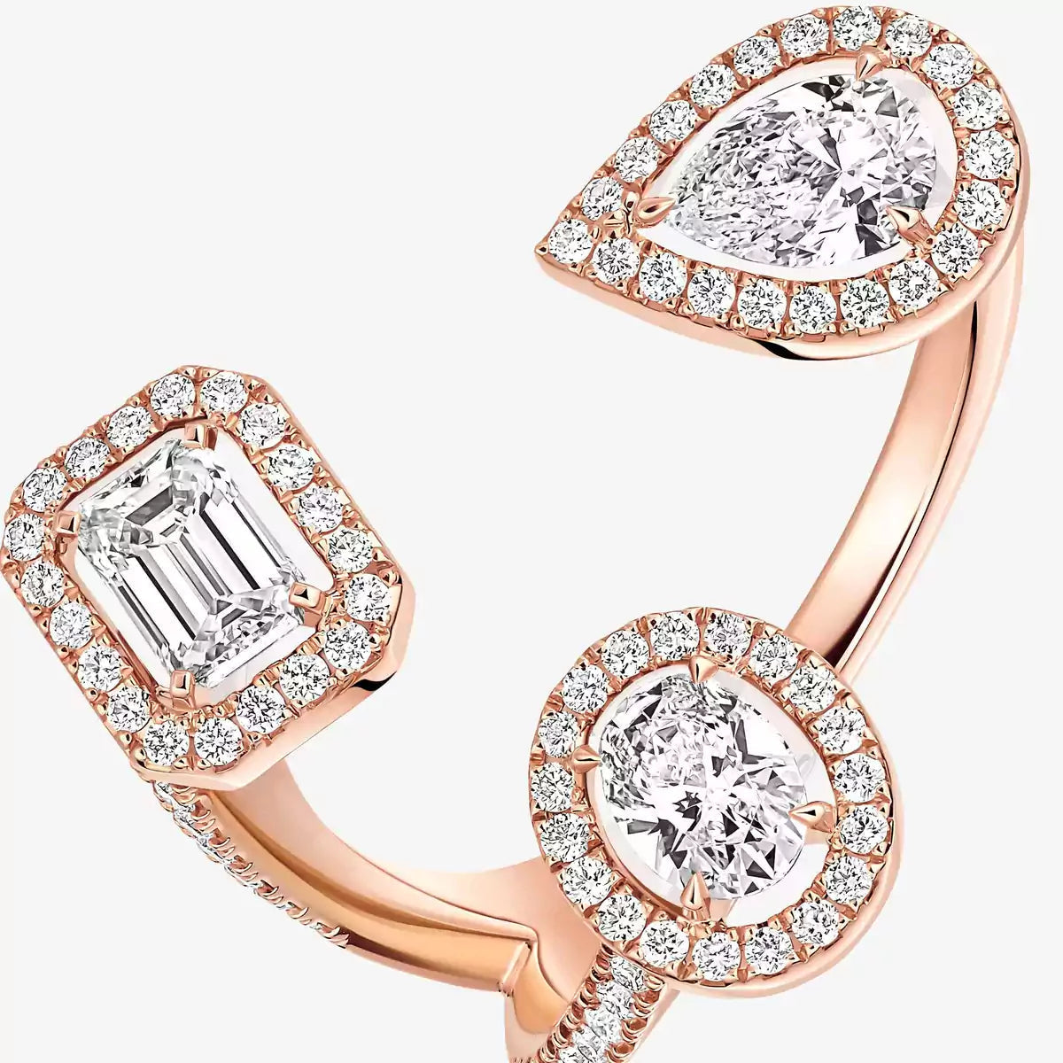 [[moco jewelrys ] Diamond Ring 0,25ct My Twin Trilogy