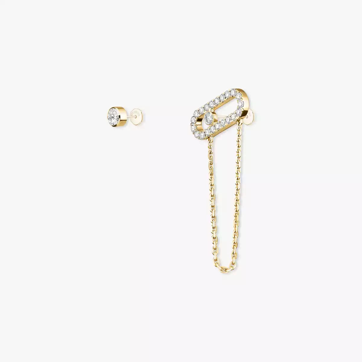 [moco jewelrys ]Move Uno Diamond Earrings