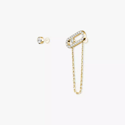 [moco jewelrys ]Move Uno Diamond Earrings